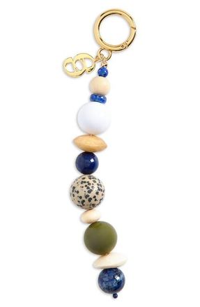&Eacute;liou Canoa Beaded Bag Charm in Gold Multi at Nordstrom