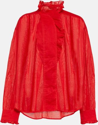 Isabel Marant Pamias cotton blouse
