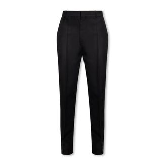 Alexander McQueen Plooivoorpantalon - Heren - Chinos - Zwart - M - Broeken