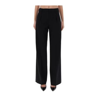 Pantaloni Torino Wide Trousers, female, Black, Size: S Wide Leg Tailored Trousers