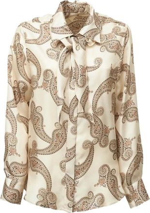 Robert Friedman Camicia in Seta Kitta Tie-Foulard - - Blouses & Shirts - Donna - Multicolore - L