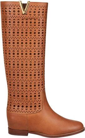 Via Roma 15 Stivale Desire - Dames - Hoge Laarzen - Bruin - 37 EU - Schoenen