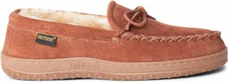 Old Friend Footwear Mens Loafer Moccasin - Extra Wide Width (5E) In Chestnut