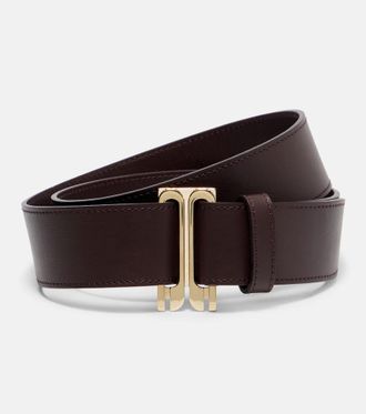 Victoria Beckham Dorian leather belt
