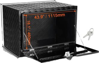 OEM Caja De Almacenamiento Resistente E Impermeable Para La Parte Inferior De La Carrocer&iacute;a De Camiones, 48x24x24