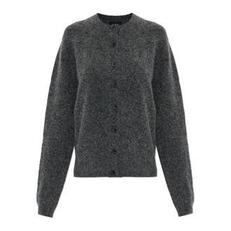 A.P.C. A.p.c., Dames, Truien, Grijs, Maat: L Wol