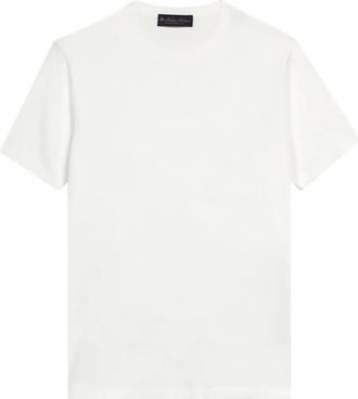 Brooks Brothers T-shirt girocollo a maniche corte - Bianco
