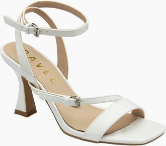 Ravel Womens Arten Womens Heeled Sandals - White - Size: 8