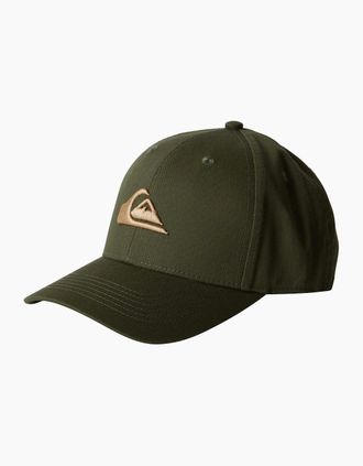 Quiksilver Mens Quiksilver Mens Decades Snapback Baseball Cap - Green - Size: ONE size