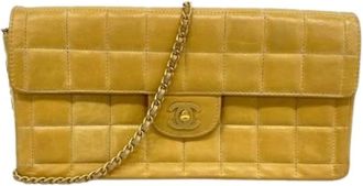 Chanel Pre-owned Clutches, female, Brown, Size: ONE SIZE Pre-owned Vintage Shoulder Bag