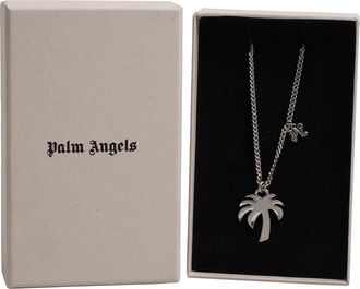 Palm Angels Damesketting met Palmbomenhanger PWOB089F23MAT0017272