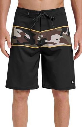 Quiksilver Surfsilk Panel 20 Board Shorts in Camo at Nordstrom Rack, Size 32