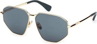 Max Mara Sunglasses, female, Yellow, 59 MM, Miller-4 Sunglasses