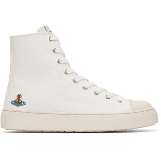 Vivienne Westwood White Logo Sneakers
