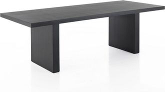 Oresteluchetta Mesa de exterior en resina cemento cm. Al.77 x P.100 x L.240