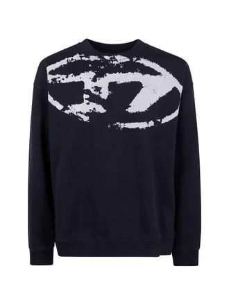 Diesel S Felpa stampata Boxt N5