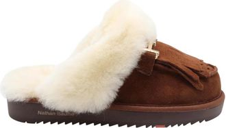 Nathan-Baume Pantoffel - Dames - Pantoffels - Bruin - 37 EU - Schoenen