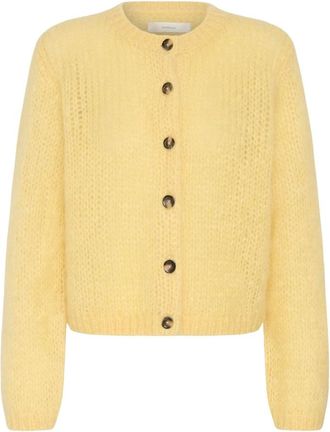 Inwear Jetra Cardigan - Dames - Truien - Geel - Maat: Xs/S Wol