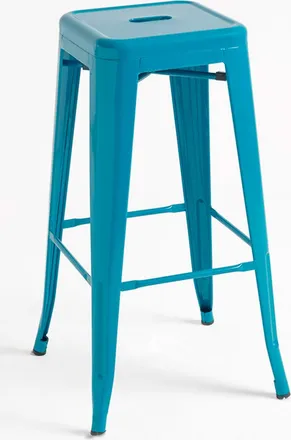 Regalos Miguel Pack 2 Taburetes color verde azulado en acero reforzado