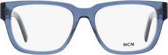 MCM MW5033 Rectangular Visetos Eyeglasses - Blue