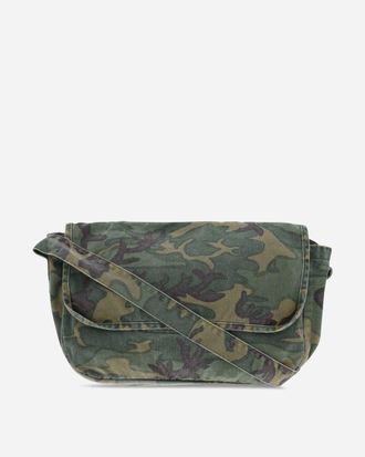 Needles Reversible News Paper Bag Camo
