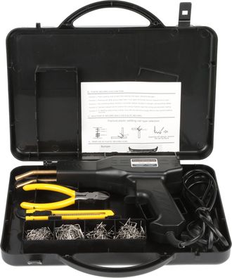 OEM M&aacute;quina De Soldadura De Pl&aacute;stico De 50 W Y 220 V, Con 200 Grapadoras T&eacute;rmicas, Kit De Reparaci&oacute;n De Soldadura De Pl&aacute;stico Para Reparaci&oacute;n De Parachoqu