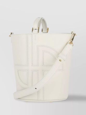 Patou leather bucket bag