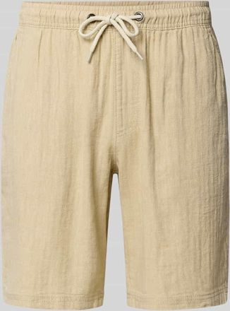 Redefined Rebel Shorts aus Leinen-Baumwoll-Mix Modell ORLANDO in Offwhite, Gr&ouml;&szlig;e XXL