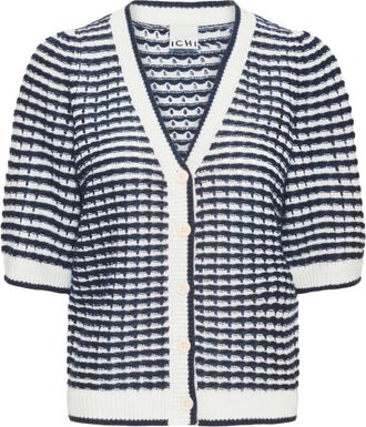 Ichi Birch W Total Eclips - - Knitwear - Donna - Blu - S