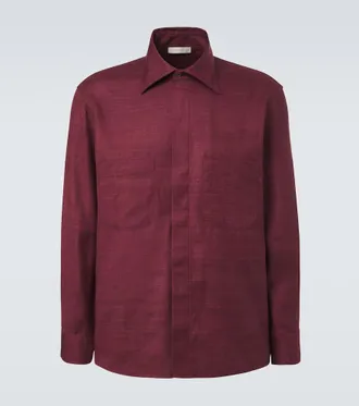 Saman Amel Regis silk shirt