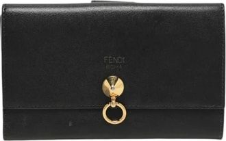Fendi Pre-owned Wallets, female, Black, Size: ONE SIZE Pre-owned By The Way Wallet