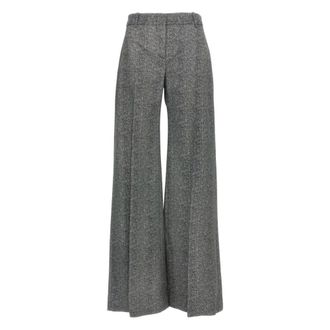 Ermanno Scervino Broeken, Dames, Grijs, S, Palazzo Broek