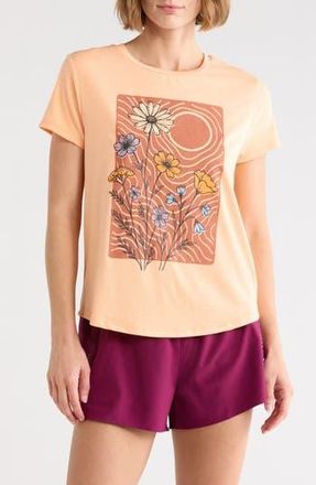 Marika Monica Graphic T-Shirt in Melon Ice Daisies at Nordstrom Rack, Size X-Small