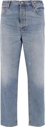 Haikure Jeans, Heren, Blauw, W33, Katoen, Klassieke katoenen denim jeans