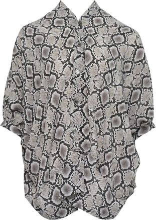 Junya Watanabe Blouse met paisley-print - Zwart