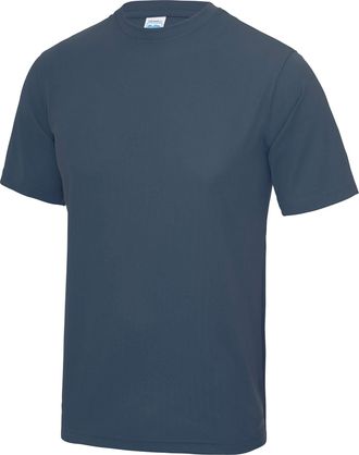 Just Cool Just Cool Mens Performance Plain T-Shirt (XXL) (Airforce Blue)