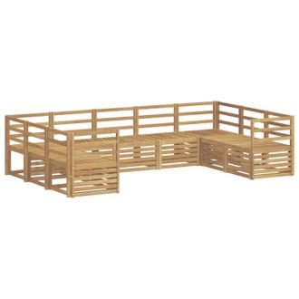 vidaXL Juegos De Sof&aacute;s Madera De Acacia S&oacute;lida Vidaxl