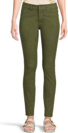 Toad&Co Earthworks Five-Pocket Skinny Pants Womens Casual Pants Epidote : 12, Tencel/Spandex/Lyocell