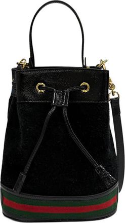 Gucci Pre-owned Gucci Small Suede Web Ophidia Bucket Bag Ladies EEAHW0LYZXRFEC2D