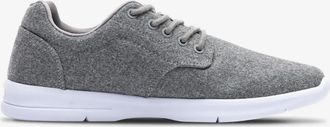 Travis Mathew Travis Mathew The Daily 4MT117 Shoes Men Heather Gray Wool Sneaker JOBB1371