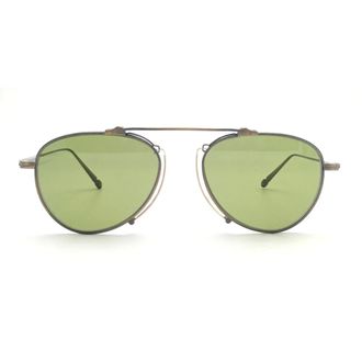 Matsuda Accessoires, Heren, Geel, ONE Size, M3130 Aviator Zonnebril