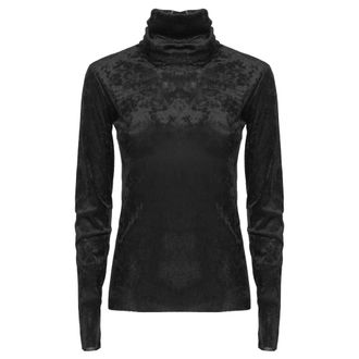 D.exterior Jersey de cuello alto - Knitwear - Mujer - Negro - M