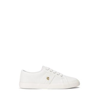 Ralph Lauren Janson II canvas sneakers met veters