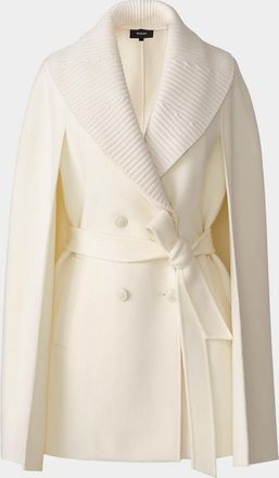 Mackage Susie-Z Double-Breasted Wool Cape