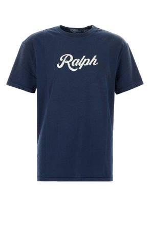 Polo Ralph Lauren Navy Blue Cotton T Shirt