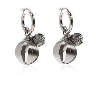 Marni Messing Oorbellen - Dames - Oorbellen - Grijs - ONE Size - Accessoires