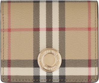Burberry Vintage Check Folded Wallet