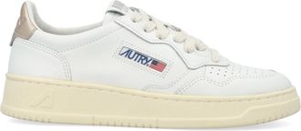 Autry Medalist Low-Cut Perforated Leather Sneakers
