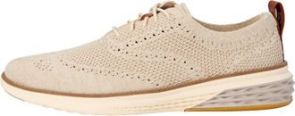 Cole Haan Grand Hurrion Stitchlite Wing Tip Oxford Birch / Light Sesame / Ivory C40695-BIRCH Mens