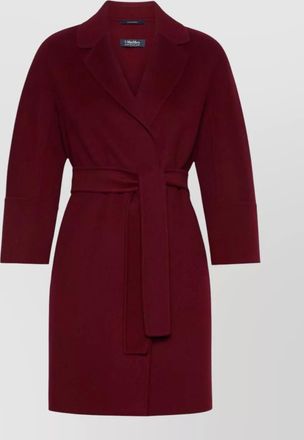 Max Mara wool belted short coat